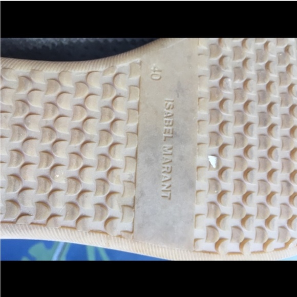 ISABEL MARANT BASLEY PERFORATED WEDGE HEEL - Picture 5 of 7